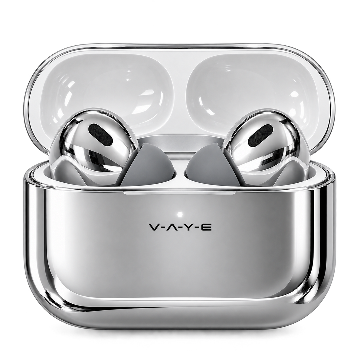 VAYE Silver Earbuds