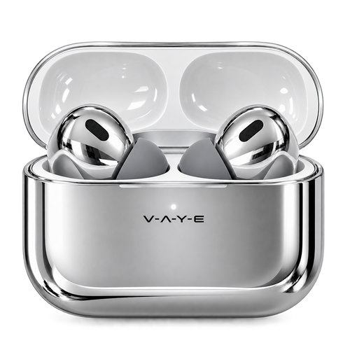 VAYE Silver Earbuds